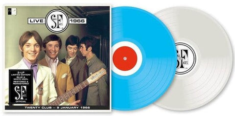 The Small Faces - Live 1966 (White & Blue Vinyl) (Vinyl LP)