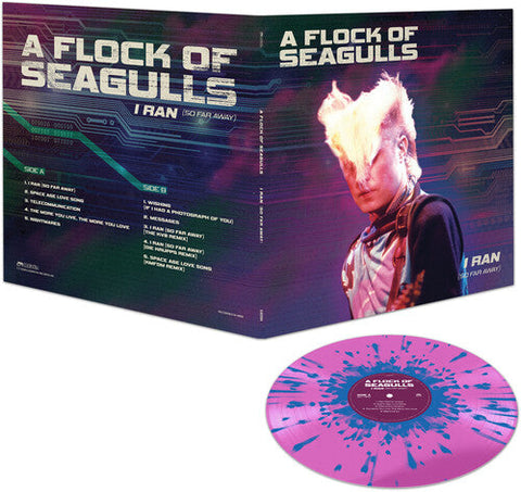 Flock of Seagulls - I Ran (So Far Away) (Pink & Blue Splatter Vinyl) (Vinyl LP)