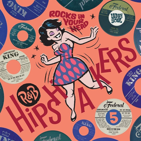 R&B Hipshakers Vol 5: Rocks In Your Head / Various - R&B Hipshakers Vol 5: Rocks In Your Head / Various [LP]