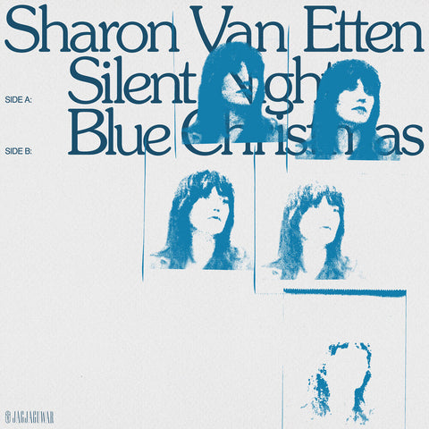 Sharon Van Etten - Silent Night / Blue Christmas (Clear Blue) (Blue) [7" Vinyl]
