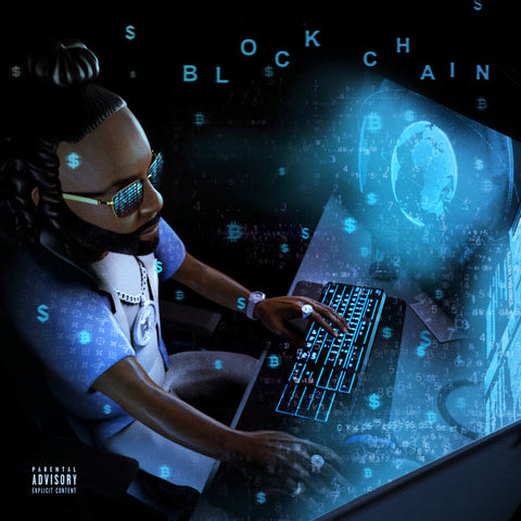 Money Man - Blockchain (Blue Seaglass Wave) (Blue) [Colored Vinyl]