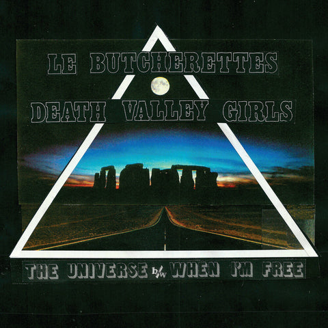 Le Butcherettes / Death Valley Girls - Universe / When I'm Free (Clear W/ Opaque Pink) [7" Vinyl]