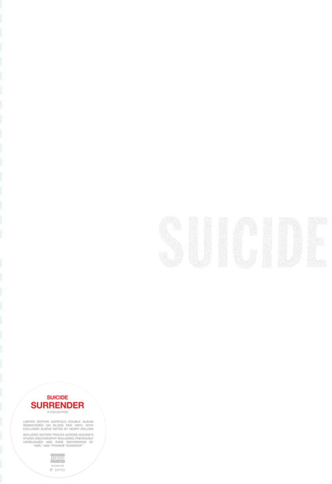 Suicide - Surrender [Limited Edition Blood Red 2LP]