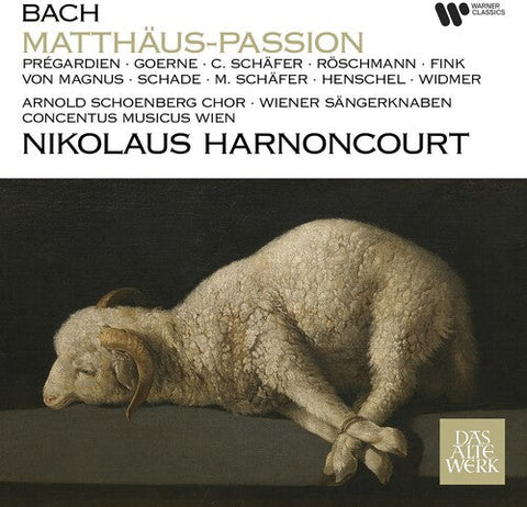 Nikolaus Harnoncourt - Bach Matthaus-Passion (Vinyl LP)