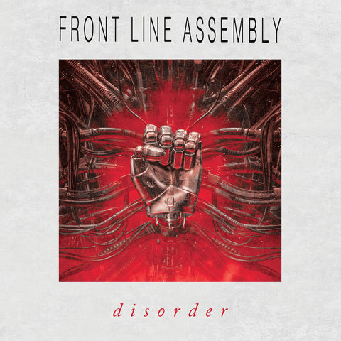 Front Line Assembly - Disorder (Red & Black Splatter) (Blk) [Colored Vinyl] [Limited Edition]