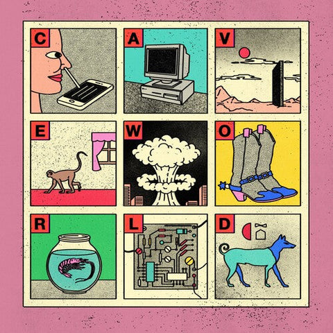 Viagra Boys - Cave World - Red (Vinyl LP)
