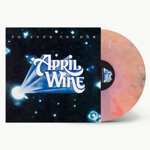 April Wine - Forever For Now - White With Blue, Red & Orange Swirl Vinyl 180G [LP]