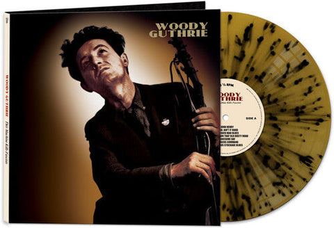 Woody Guthrie - This Machine Kills Fascists - Gold/black Splatter (Vinyl LP)