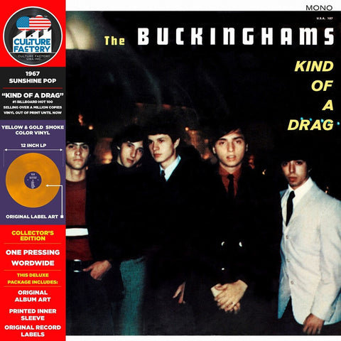 Buckinghams - Kind Of A Drag - Sunshine Yellow Burst [Colored Vinyl]