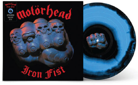 Motörhead - Iron Fist: 40th Anniversary Edition [Limited Edition Black & Blue Swirl LP]