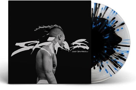 XXXTentacion - Skins (Limited Edition Clear & Black w/ Blue Splatter Colored Vinyl)