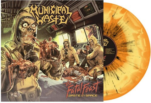 Municipal Waste - The Fatal Feast - Orange & Yellow Splatter (Vinyl LP)