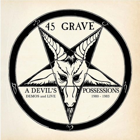 45 Grave - Devil's Possessions - Demos & Live 1980-1983 (Gol) [LP]