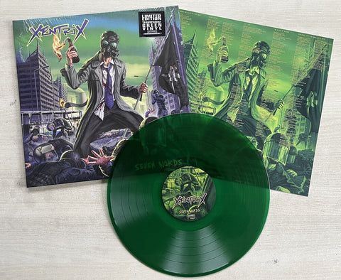 Xentrix - Seven Words - Transparent Green [Colored Vinyl] (Grn) [Limited Edition]