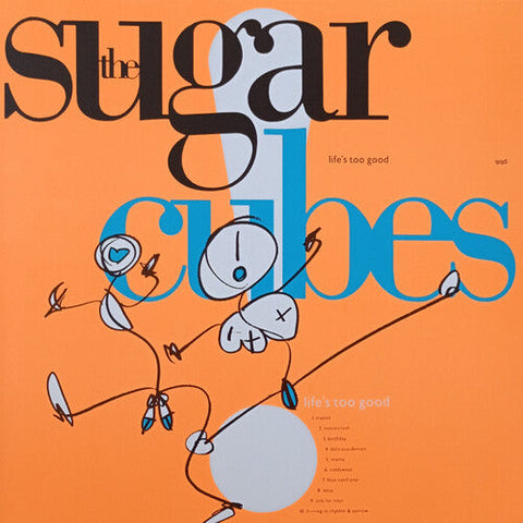 The Sugarcubes - Life's Too Good - Orange Colored Vinyl (Vinyl LP)