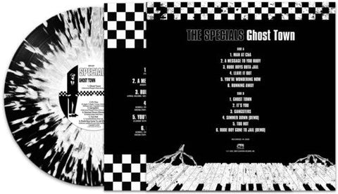 The Specials - Ghost Town - Black/white Splatter (Vinyl LP)