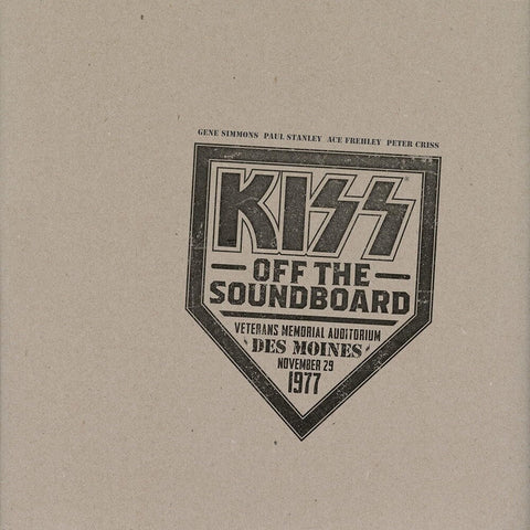 KISS - Off The Soundboard: Live [LP]