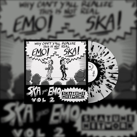 Skatune Network - Ska Goes Emo, Vol. 2 (Blk) [Colored Vinyl] (Wht)