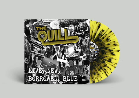 The Quill - Live, New, Borrowed, Blue - Black Yellow Splatter [LP]