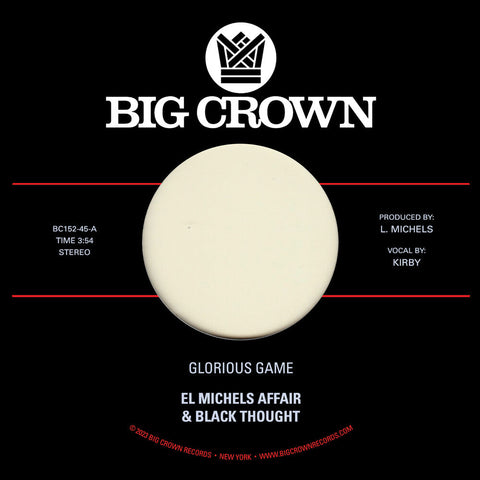 El Michels Affair & Black Thought - Glorious Game B/W Grateful [7" Vinyl]