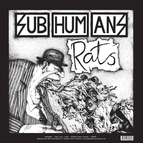 Subhumans - Time Flies + Rats [LP]