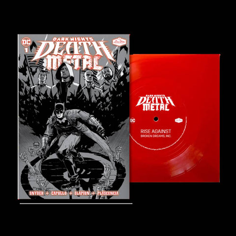 Rise Against - Dark Nights: Death Metal #1 Soundtrack Special Edition - Rise Against with Flexi Single 'Broken Dreams, Inc' [7" Vinyl]