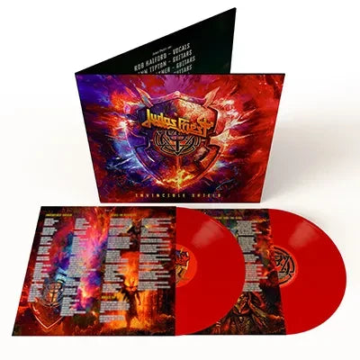 Judas Priest - Invincible Shield [Indie Exclusive Limited Edition Red 2LP]