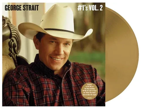 George Strait - #1's Volume 2 (LImited Edition Tan Colored Vinyl)