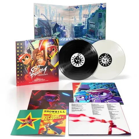 Scott Pilgrim Takes Off - Original Soundtrack (Limited Edition Black & White Colored Double Vinyl)