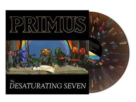Primus - Desaturating Seven (7th Anniversary Edition, Midnight Rainbow Splatter Colored Vinyl, Gold Foil Stamping)