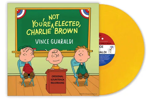 Vince Guaraldi - You're Not Elected, Charlie Brown (Limited Edition Yellow Colored Vinyl)