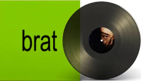 Charli XCX - BRAT (Limited Edition Black Ice Colored Vinyl)