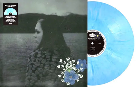 Soccer Mommy - Evergreen (Limited Edition Autographed Sky Blue Marble Colored Vinyl)