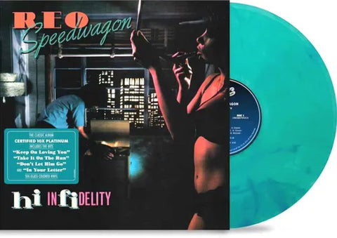 REO Speedwagon - Hi Infidelity (Limited Edition Sea Glass Colored Vinyl)