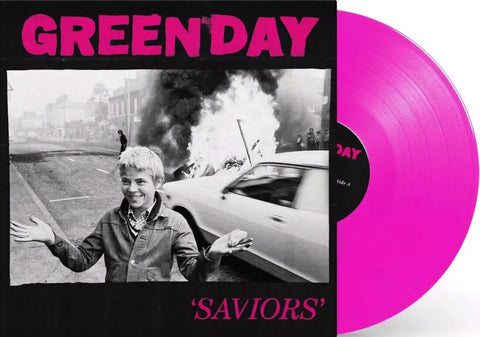 Green Day - Saviors - Limited Neon Pink Colored Vinyl [LP]