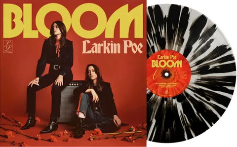 Larkin Poe - Bloom (Limited Edition Black & White Splatter Colored Vinyl)