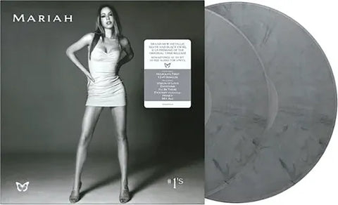 Mariah Carey - #1's (Limited Edition Metallic Silver & Black Swirl Colored Vinyl)