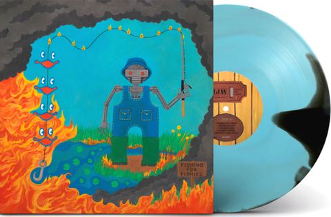 King Gizzard & The Lizard Wizard - Fishing For Fishies (Oil Spill Edition) [sky blue & seaweed green LP]