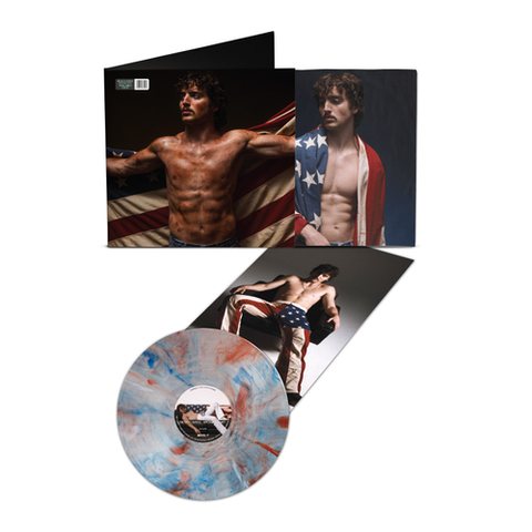 Benson Boone - American Heart (Red, White, and Blue Marble Colored Vinyl)