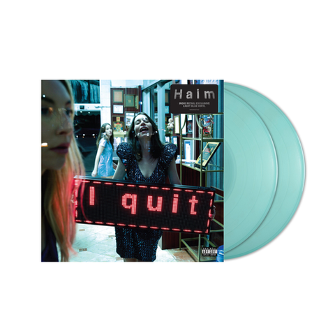 HAIM - I quit (Limited Edition Translucent Blue Colored Vinyl)