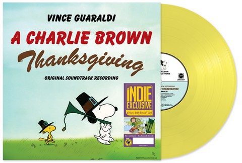 Vince Guaraldi - A Charlie Brown Thanksgiving (Yellow Jelly Bean Colored Vinyl)