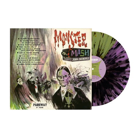 John Zacherle - Monster Mash -  [Indie Exclusive Purple/Green Split w/Black Splatter LP]