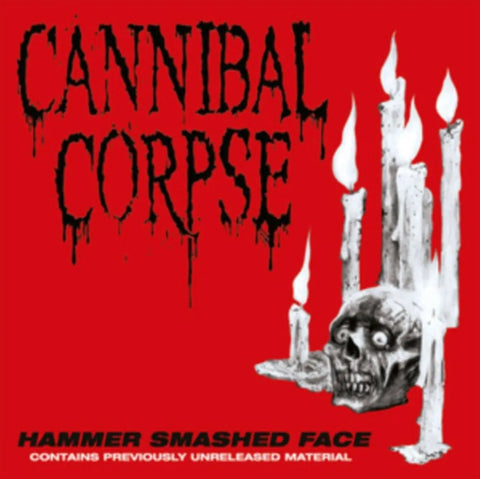 Cannibal Corpse - Hammer Smashed Face - Clear & Red Splatter Vinyl [LP]