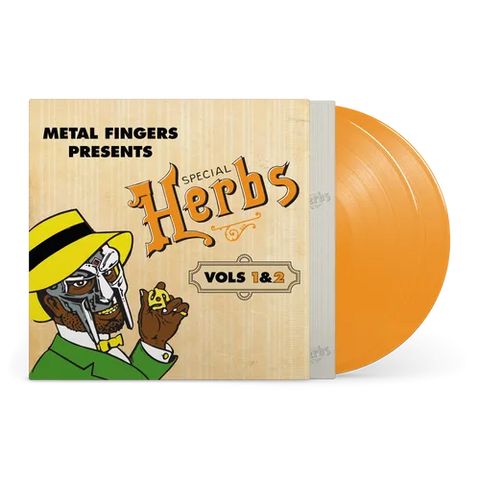 MF DOOM - Metal Fingers Presents: Special Herbs Vol. 1 & 2 [Mustard Yellow LP]