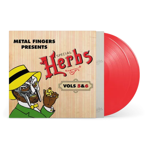 MF DOOM - Metal Fingers Presents: Special Herbs Vol. 5 & 6 [Apple Red 2xLP]