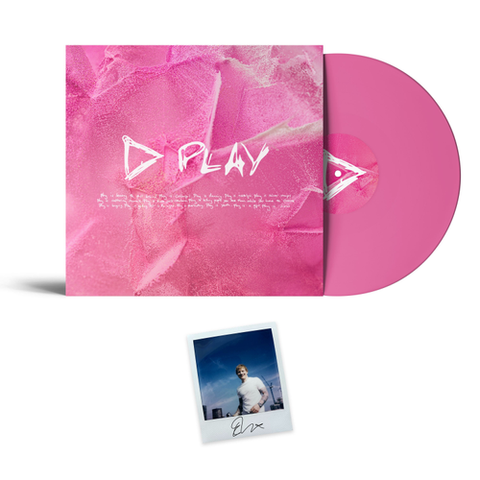 Ed Sheeran - Play (Limited Edition Pink Vinyl w/ Signed Polaroid)