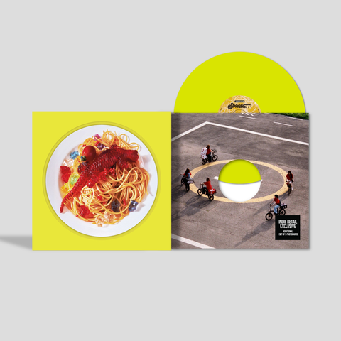 LE SSERAFIM - 1st Single Album 'SPAGHETTI' (Indie Exclusive) [Neon Yellow + Photocards]