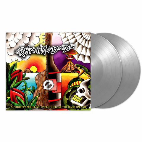 Authority Zero - Rhythm + Booze - Live [Indie Exclusive Metallic Gray]