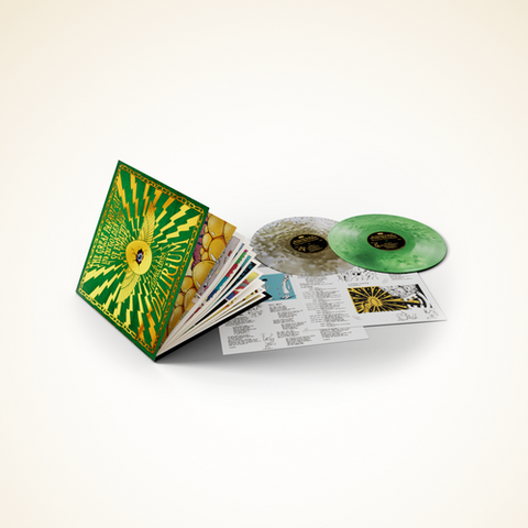 Claypool Lennon Delirium - The Great Parrot-Ox and the Golden Egg of Empathy [Indie Exclusive Cloudy Gold and Cloudy Green with 24 Page Comic Book]
