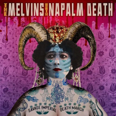 Melvins / Napalm Death - Savage Imperial Death March [Indie Exclusive Purple]